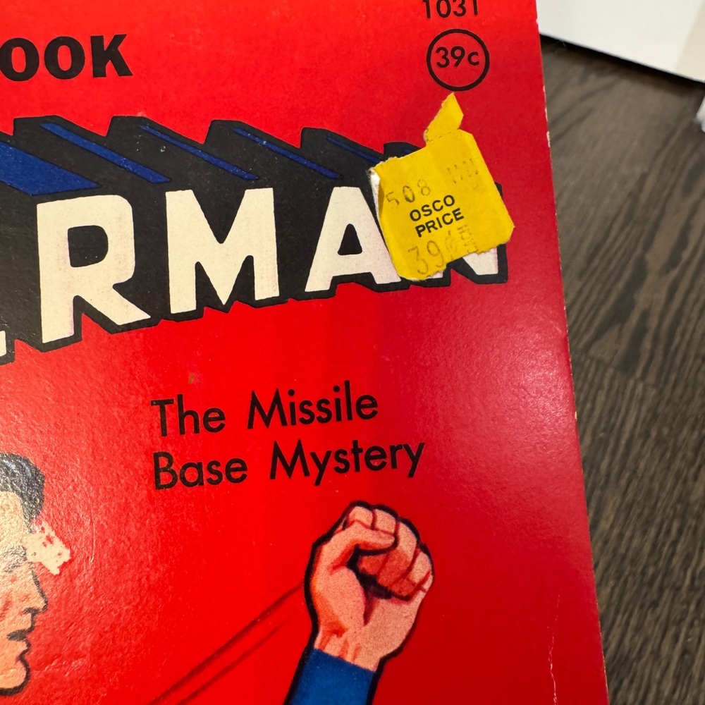 Vintage Collector Superman Coloring Book “The Missile Base Mystery” 1965 - Picture 5 of 5